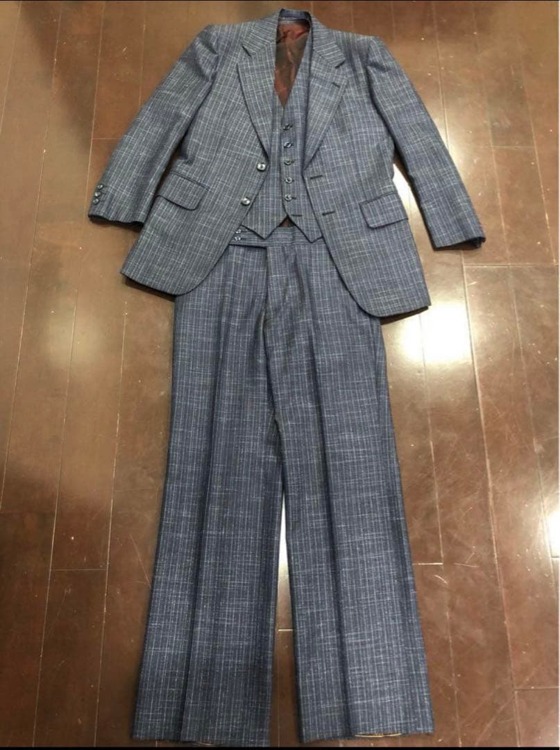 スリーピーススーツ セットアップ 成人式 卒業式等M