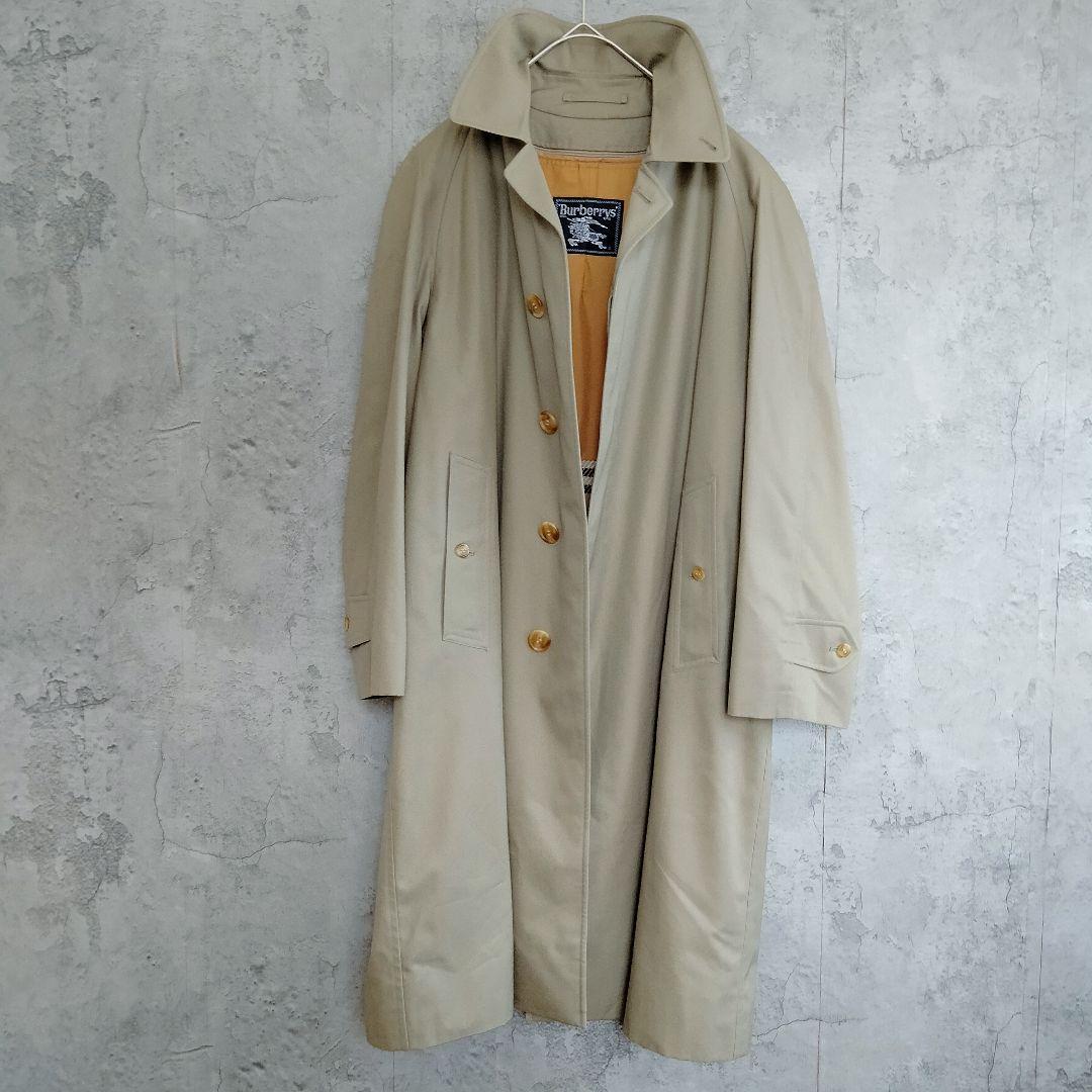 美品　Burberrys バーバリー ベージュ ステンカラーコート90 165