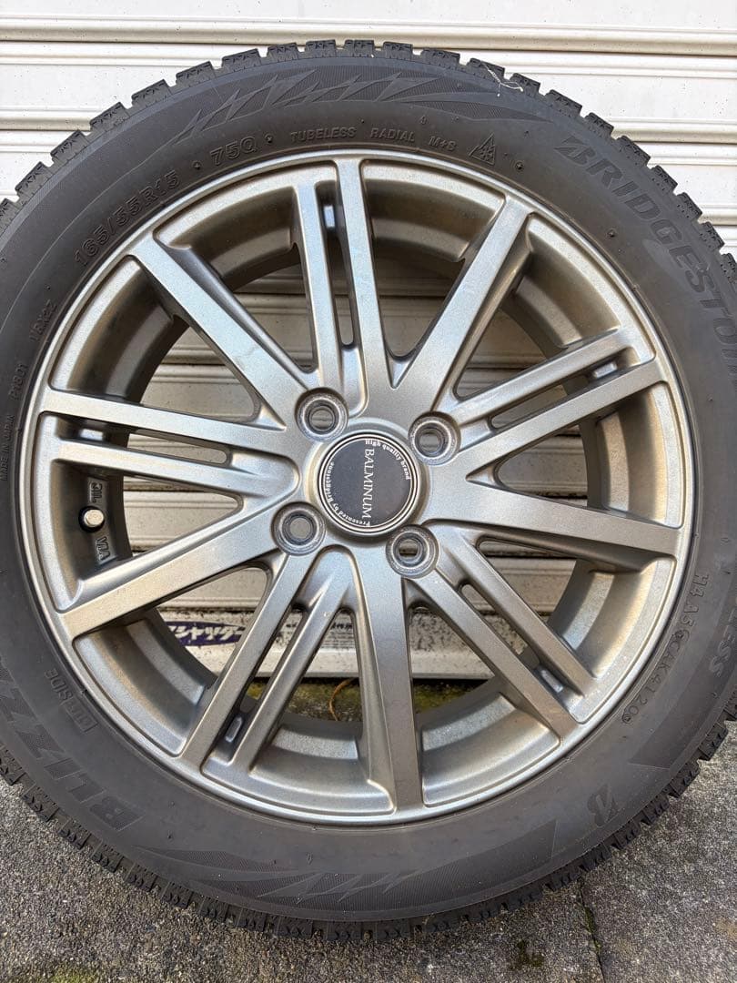 165/55R15 スタッドレス タイヤホイールセット ブリヂストン VRX2 165/55R15 スタッドレス タイヤホイールセット ブリヂストン VRX2