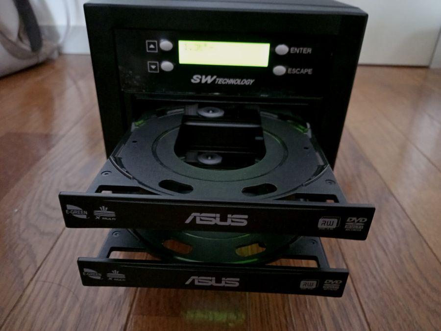 SW TECHNOLOGY DVDデュプリケーター 1:1　動作品？ジャンク？