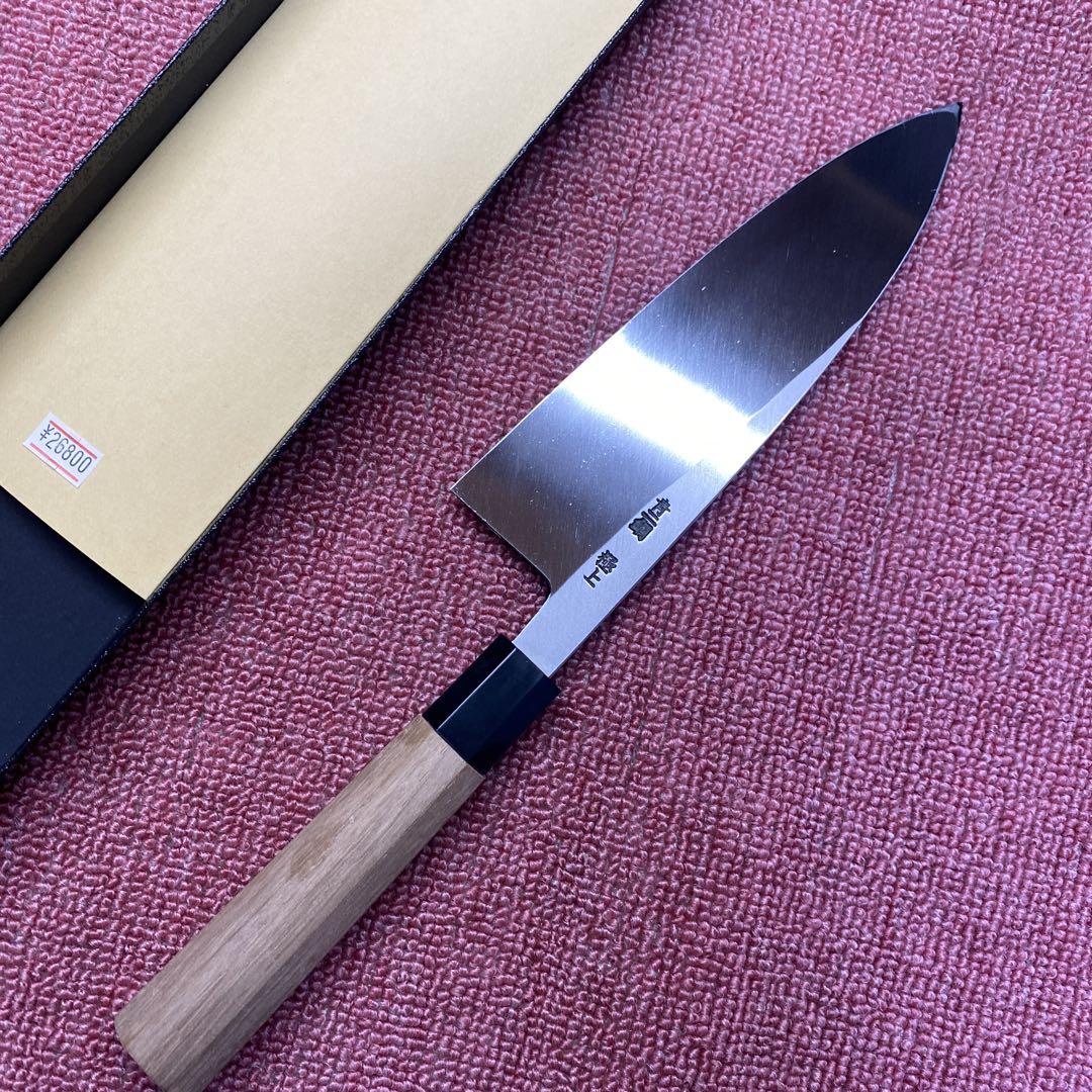 青二鋼　出刃包丁　180㎜ 6寸