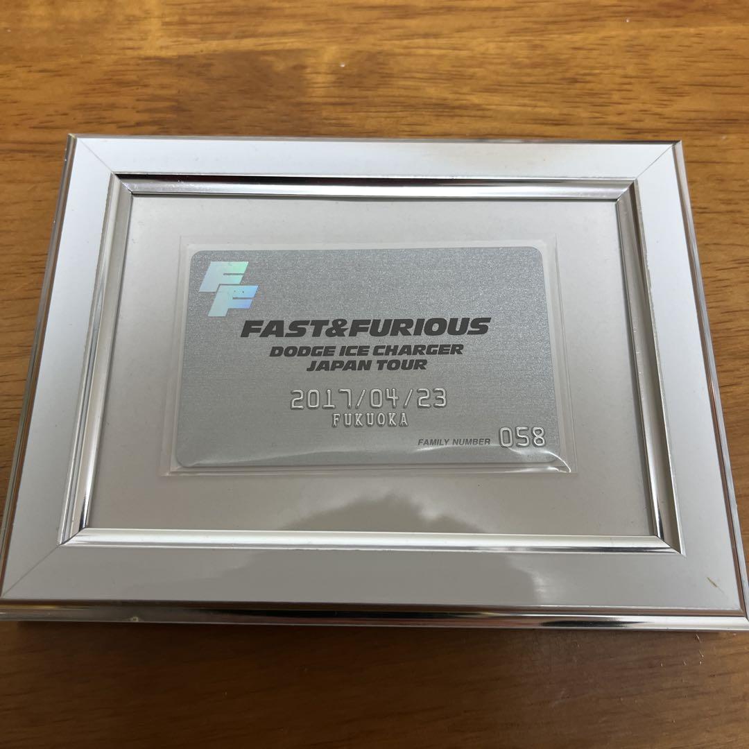 希少❗️ワイルドスピード アイスブレイク ファミリーカード