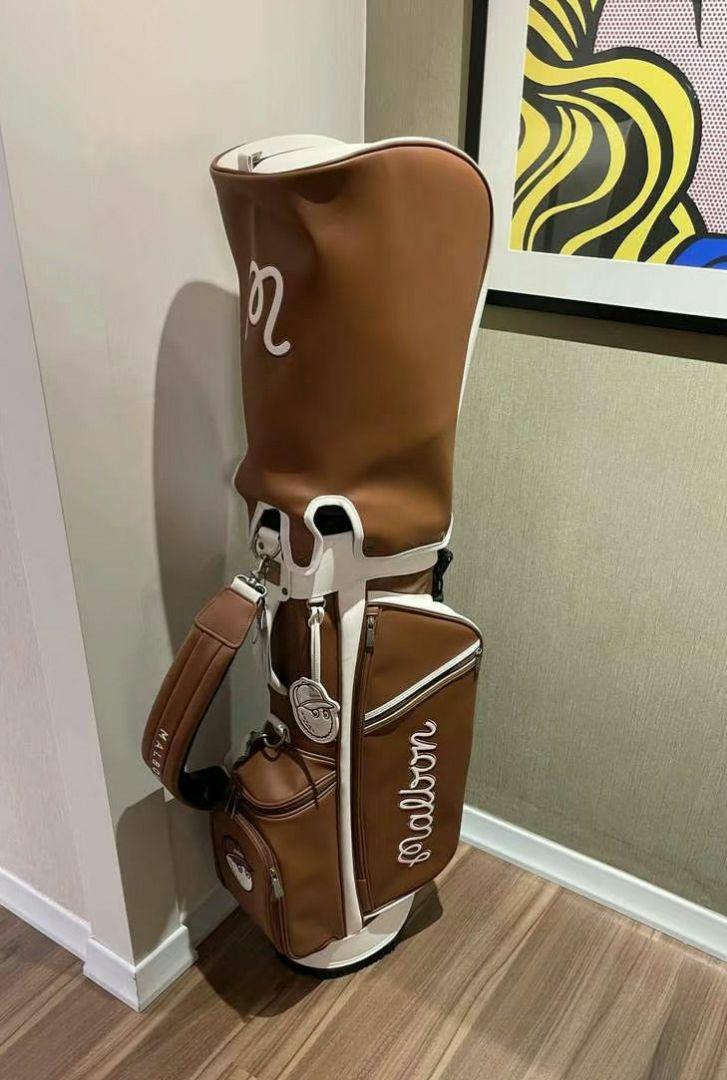 マルボンゴルフ キャディバッグ ゴルフバッグ Malbon golf