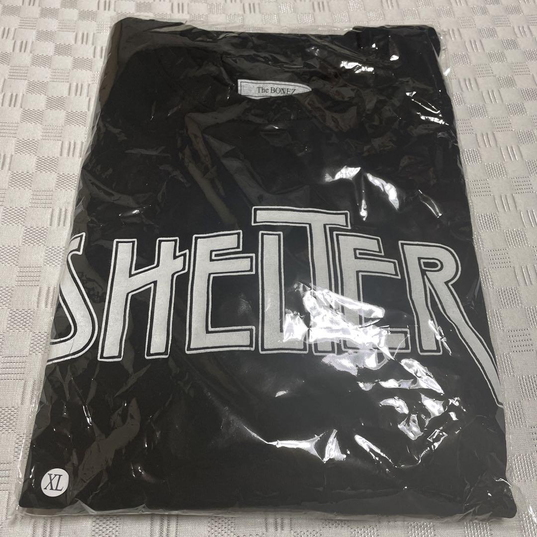 The BONEZ SHELTER Tシャツ XL ブラック The BONEZ 10th Anniversary shelter T XL - Tシャツ/カットソー