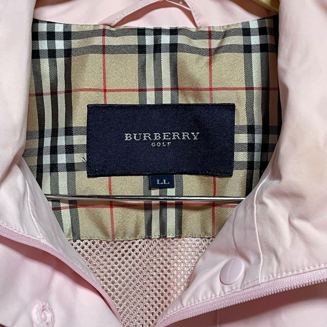 BURBERRY GOLF ショートスリーブウインドブレーカー ジャケット LL