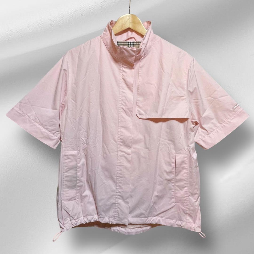 BURBERRY GOLF ショートスリーブウインドブレーカー ジャケット LL