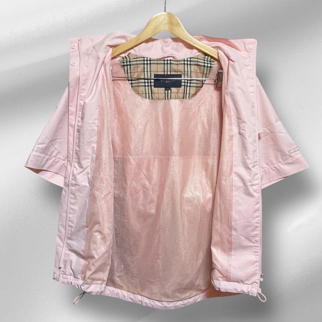BURBERRY GOLF ショートスリーブウインドブレーカー ジャケット LL