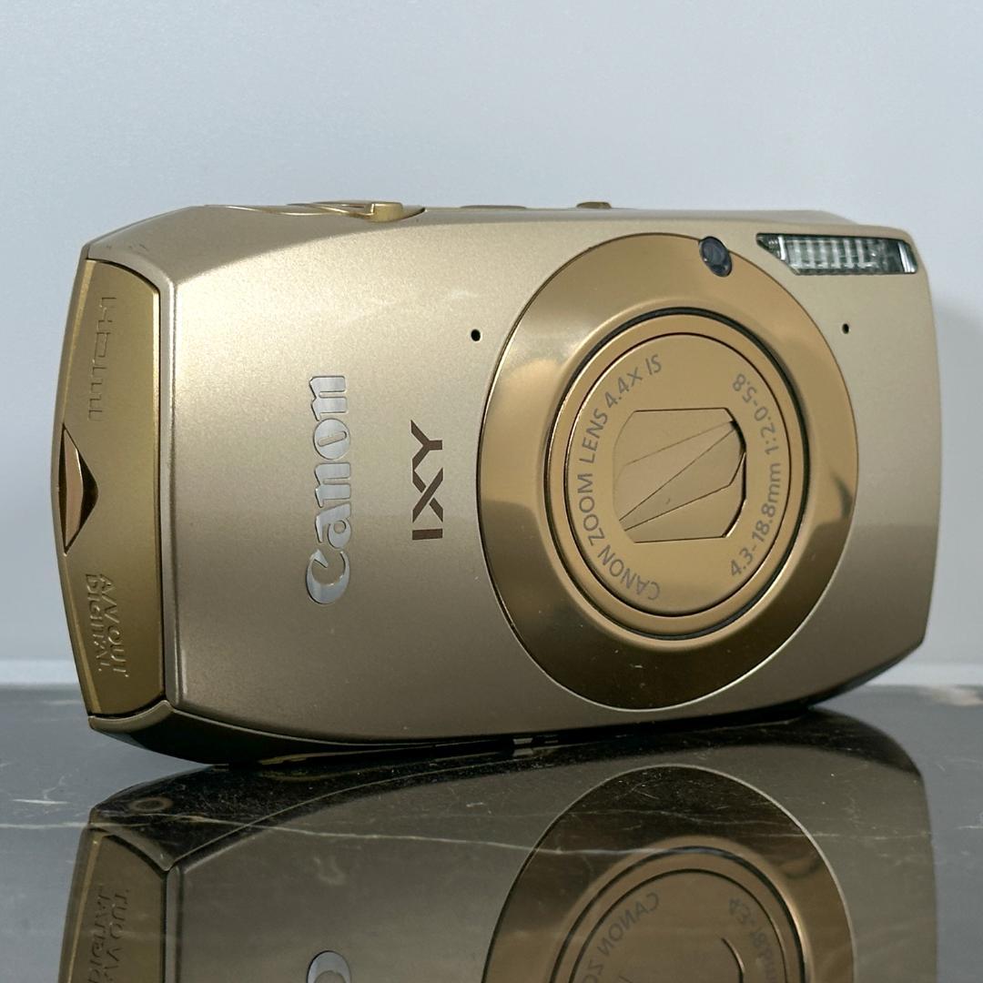 全国送料無料の通販 キヤノン 超美品】Canon IXY デジカメ ゴールド 32S デジタルカメラ