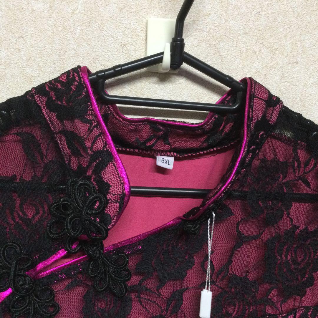 ★早い者勝ちSALE ！★新品未使用タグ付き チャイナドレス 3L