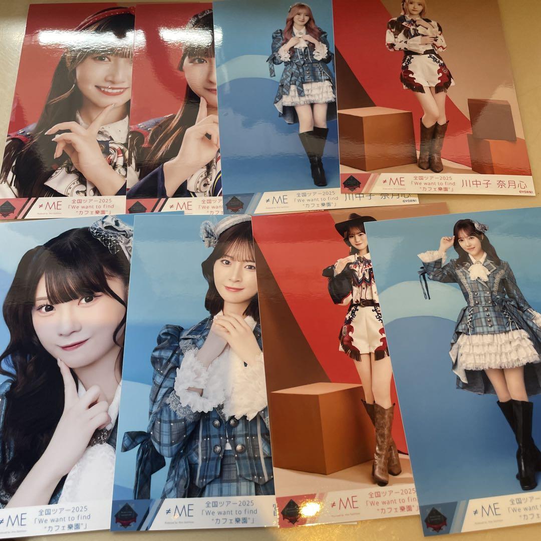 ≠ME ノイミー 生写真 6周年衣装 ウエスタン衣装 未開封 6セット ≠ME ノイミー 生写真 まとめ売り 6周年コンサート衣装