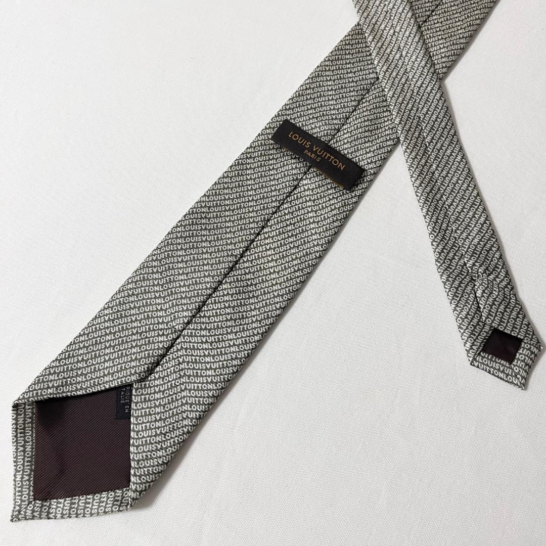 総柄 LOUIS VUITTON ルイヴィトン ネクタイ シルク100% 美品