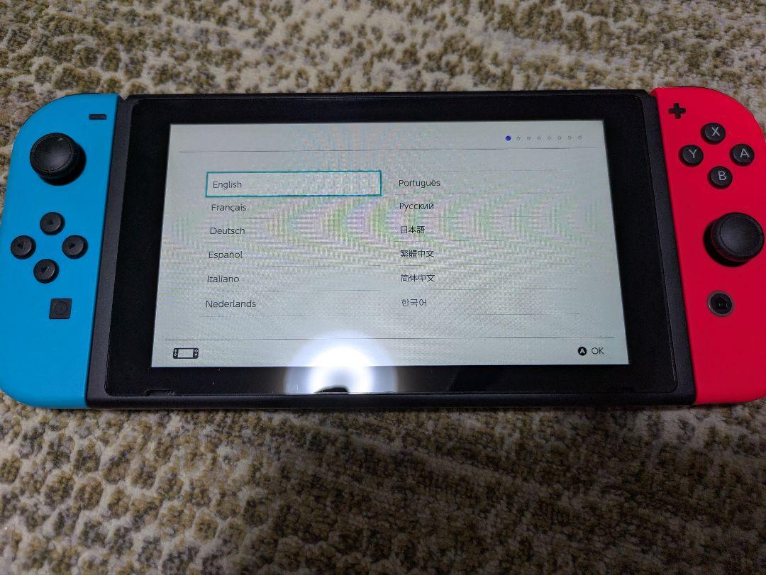 Nintendo Switch 本体（青/赤）