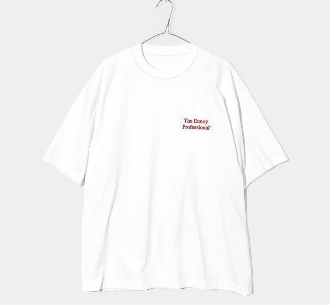 ENNOY PROFESSIONAL LOGO T-SHIRT 赤ロゴ サイズL