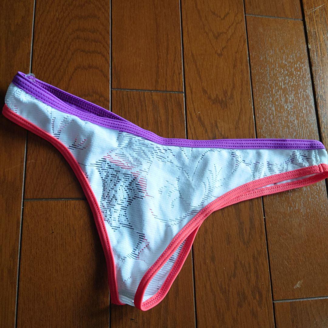 Wicked Weasel 白花柄 シースルーセパレート水着ブラジリアン