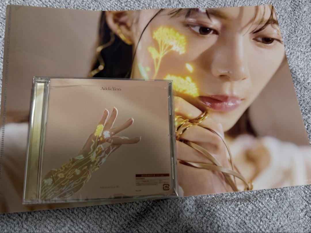 櫻坂46 Addiction 通常盤 タワレコ限定 森田ひかる クリアファイル付