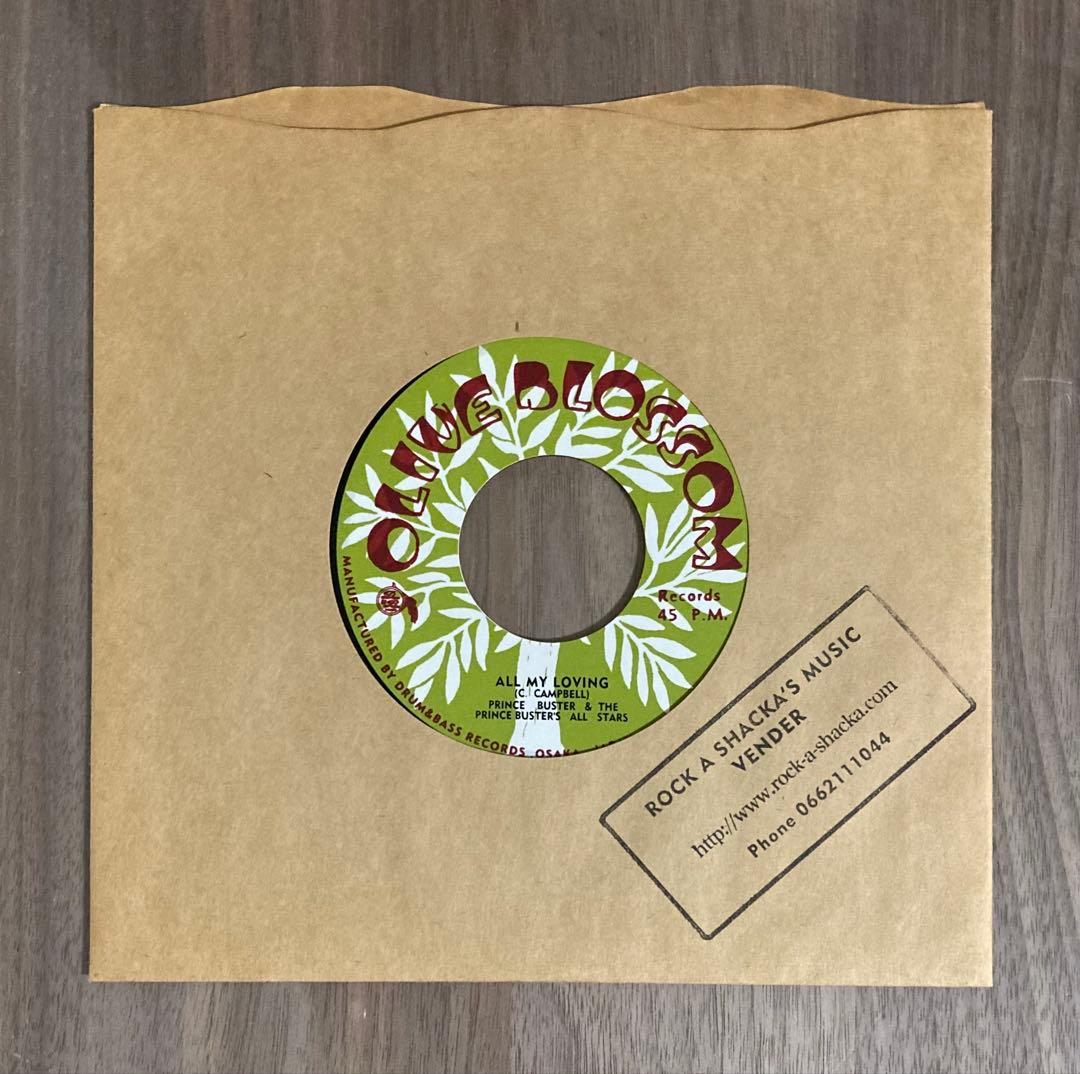 Prince Buster All My Loving◻️RockAShacka目立った傷や汚れなし