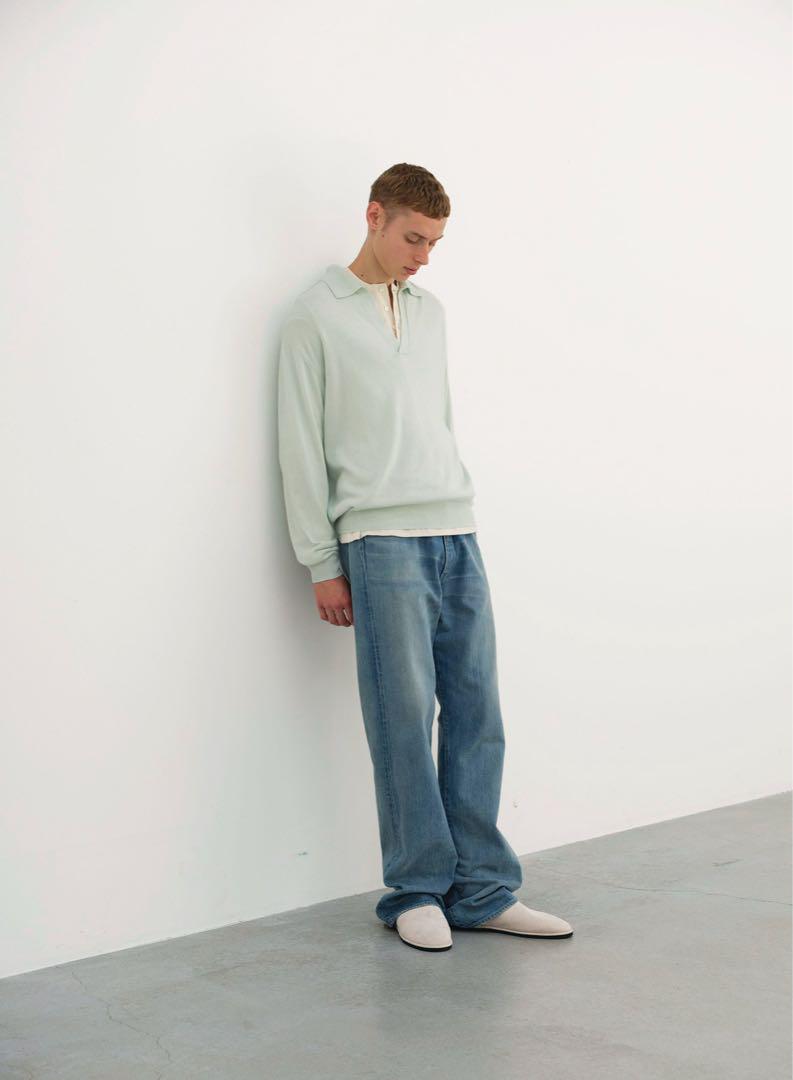 パンツ 25SS SELVEDGE FADED DENIM WIDE PANTS 3