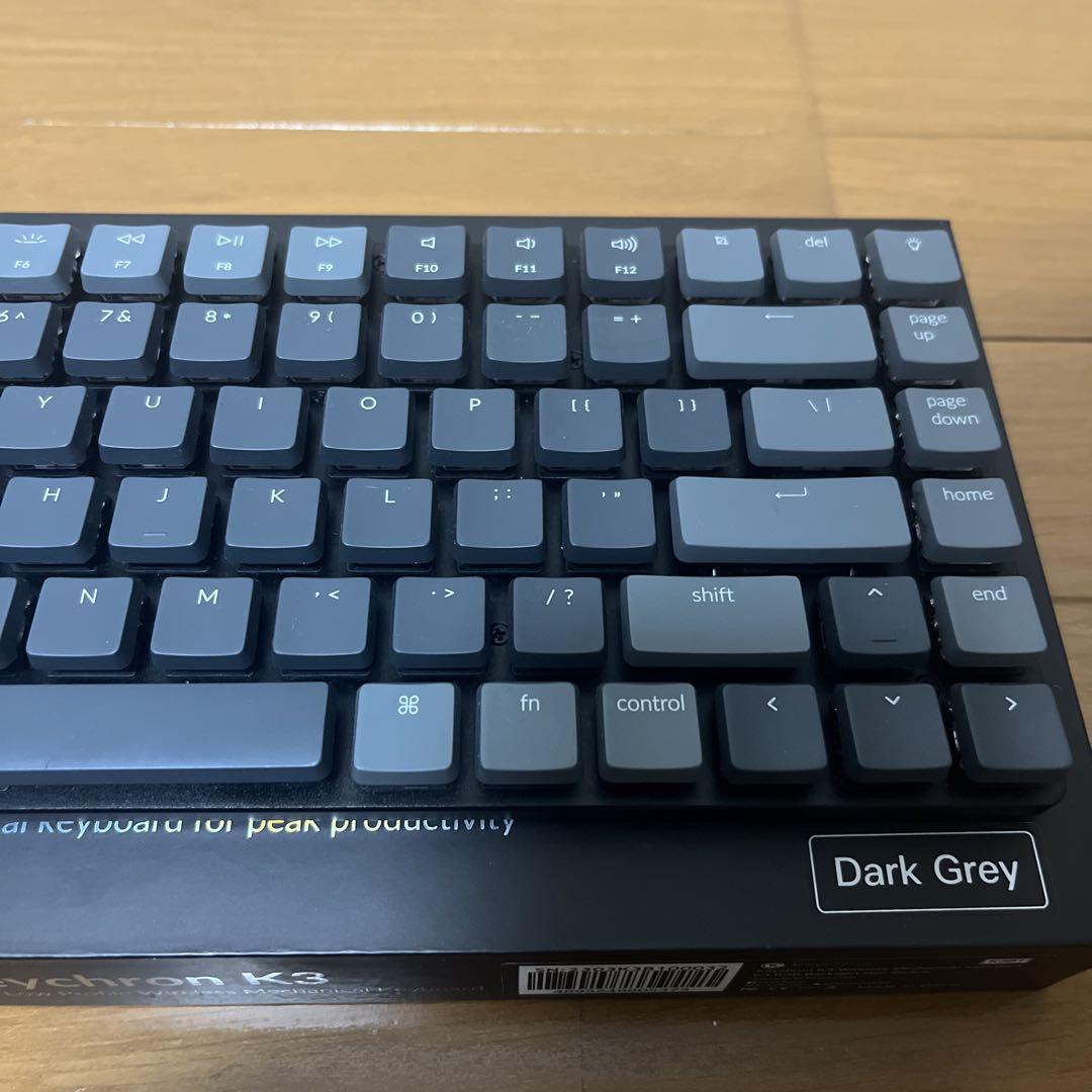 Keychron K3 V2 US配列 赤軸 メカニカルキーボード