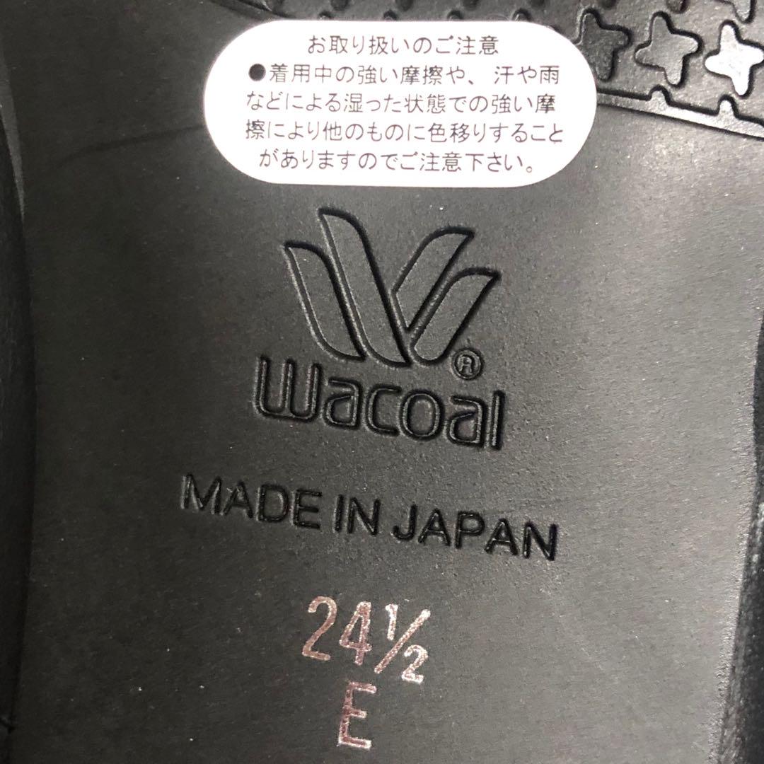 [新品未使用]Wacoalsuccess walk ワコールパンプス24.5E黒
