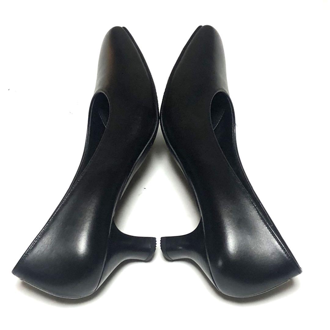 [新品未使用]Wacoalsuccess walk ワコールパンプス24.5E黒