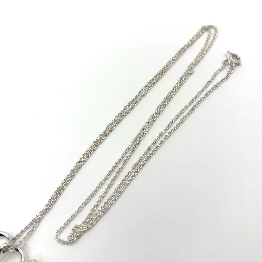 TIFFANY&CO.イニシャルMネックレス　ラージ　ロングチェーン　9.97g