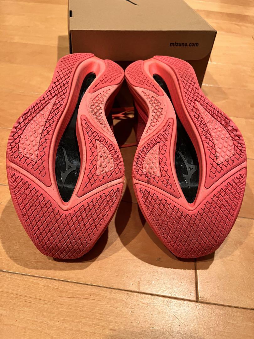 Mizuno ミズノ ウェーブリベリオンフラッシュ2 レッド25.5cm 美品