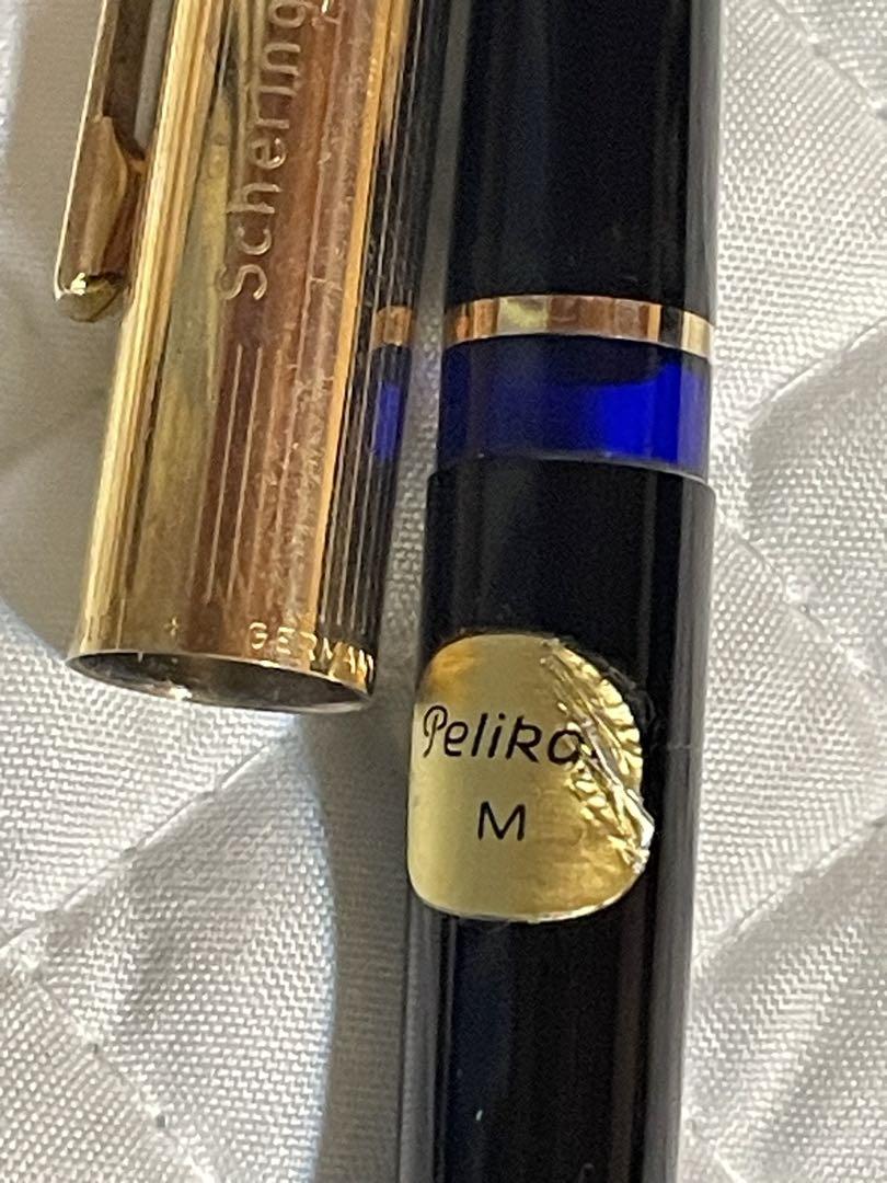 美品　PELIKAN ペリカン 万年筆 30 POLLED GOLD M