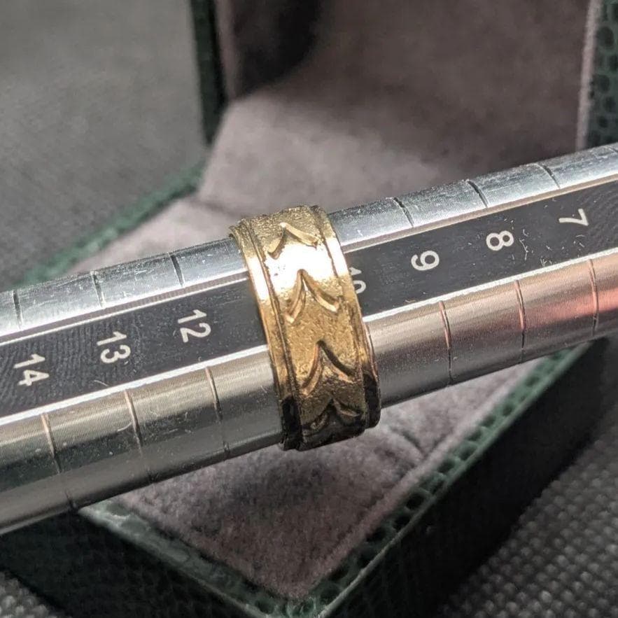 ヴィンテージ 10KTGF刻印 ESPO イエローゴールドフィルド ユニセックス