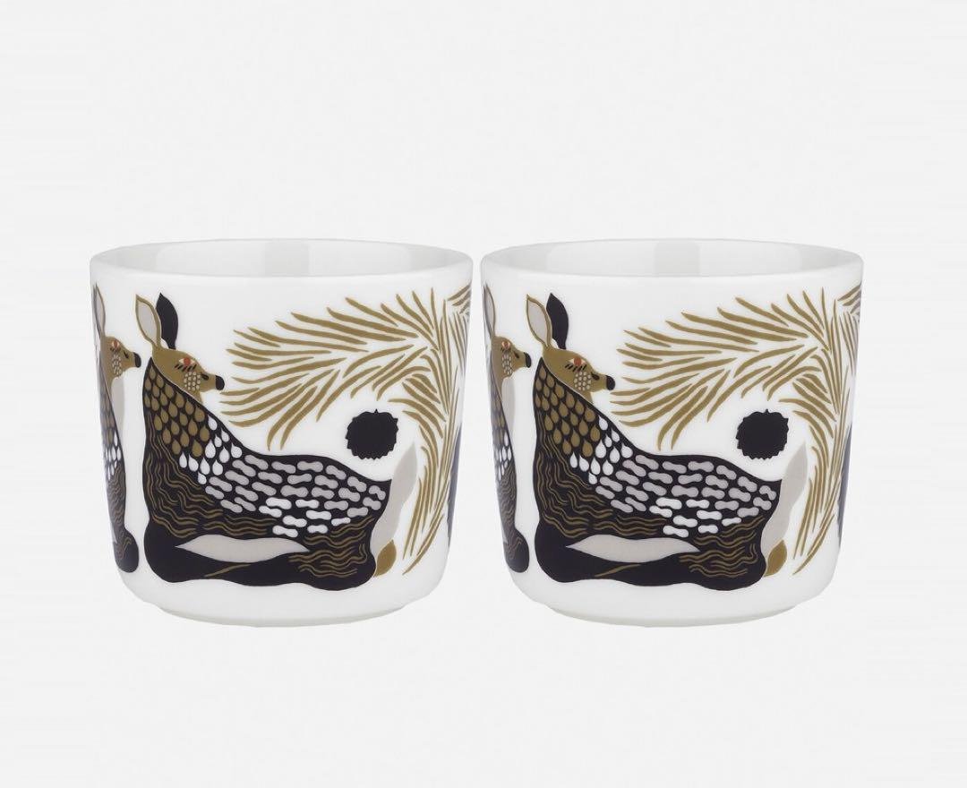★SALE Peura コーヒーカップ2個セットマリメッコ