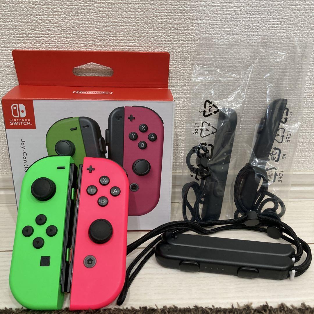 Nintendo Switch ジョイコン グリーン ピンク
