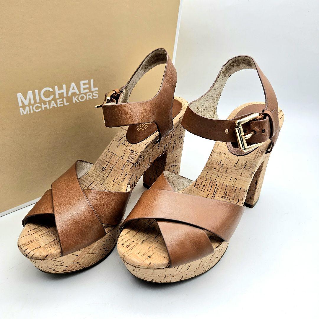 MICHAEL KORS コルク サンダル　〈602〉