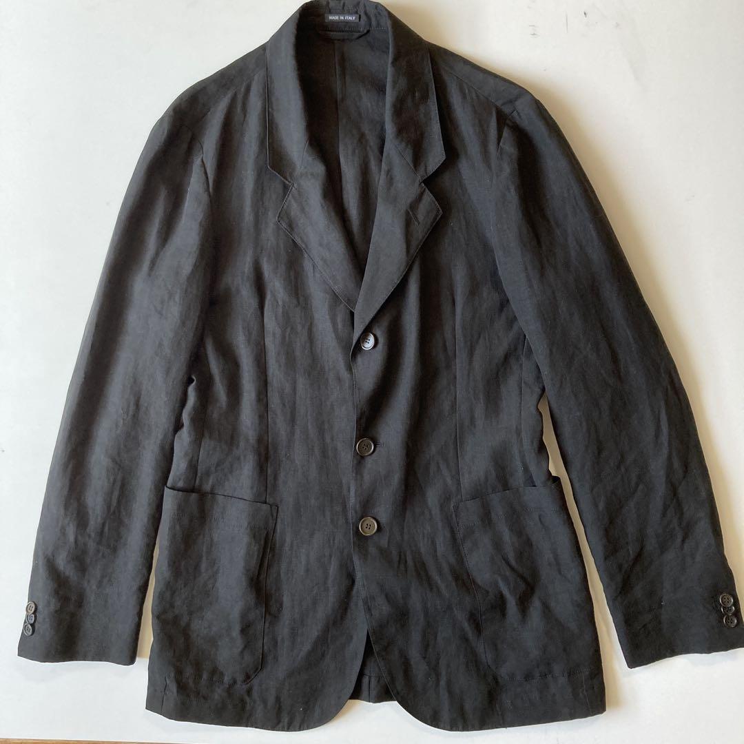 made in ITALY GIORGIO ARMANI linen jkt