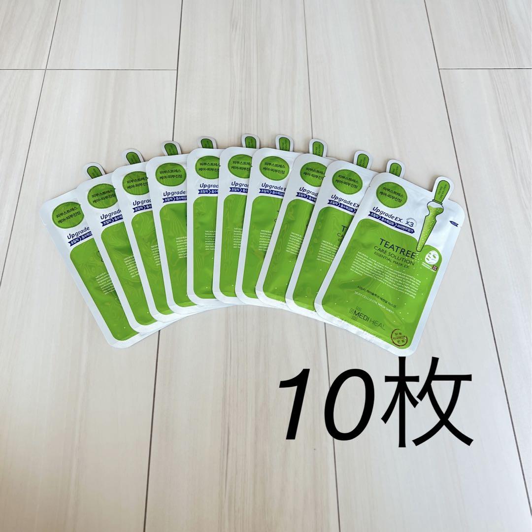 メディヒールフェイスパックTEATREE  計10枚