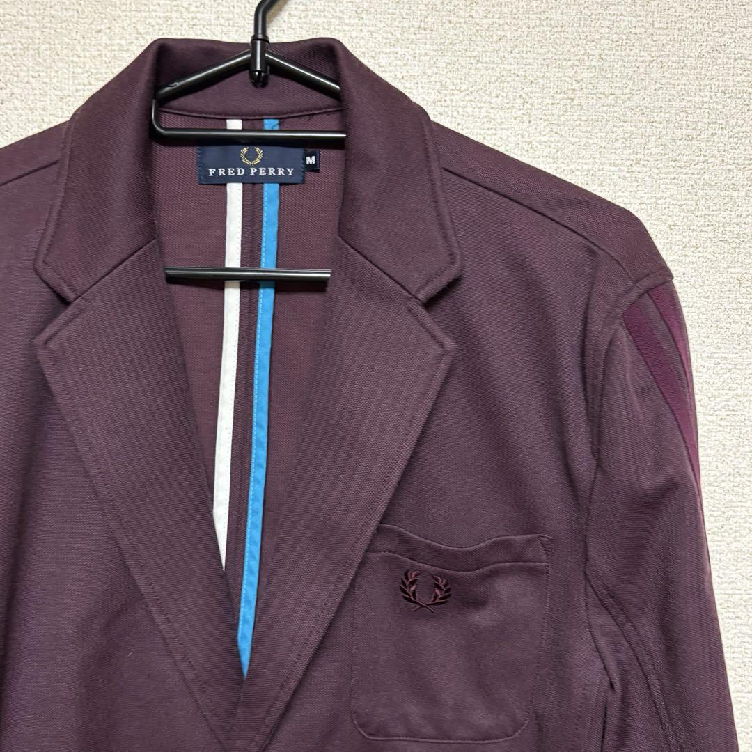 FRED PERRY テーラードジャケット - メルカリ