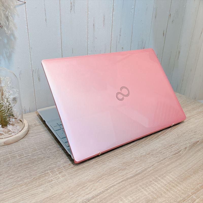 美品】激レア「サクラピンク」カラー 第7世代i3 富士通 ノートPC