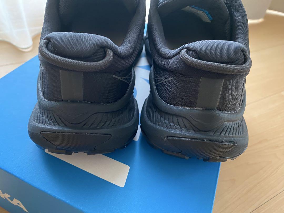 HOKA トレイルランニングシューズ ブラック アウトドアシューズ