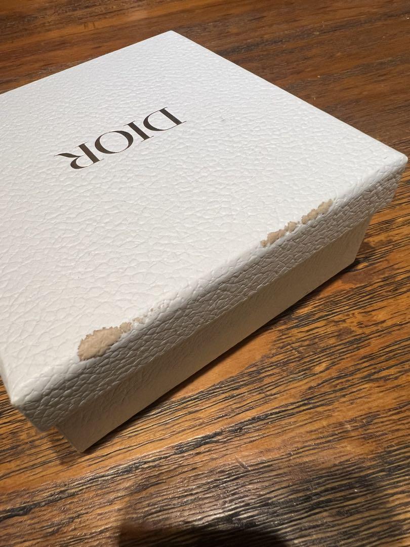 【最終値下げ】Dior ロータスウォレット カナージュ エナメル 三つ折り財布