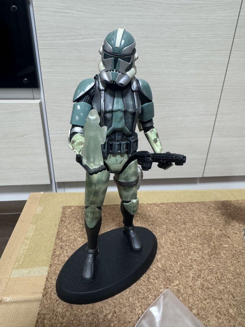 スターウォーズ　トルーパースタチュー　Xウィング完成品セット