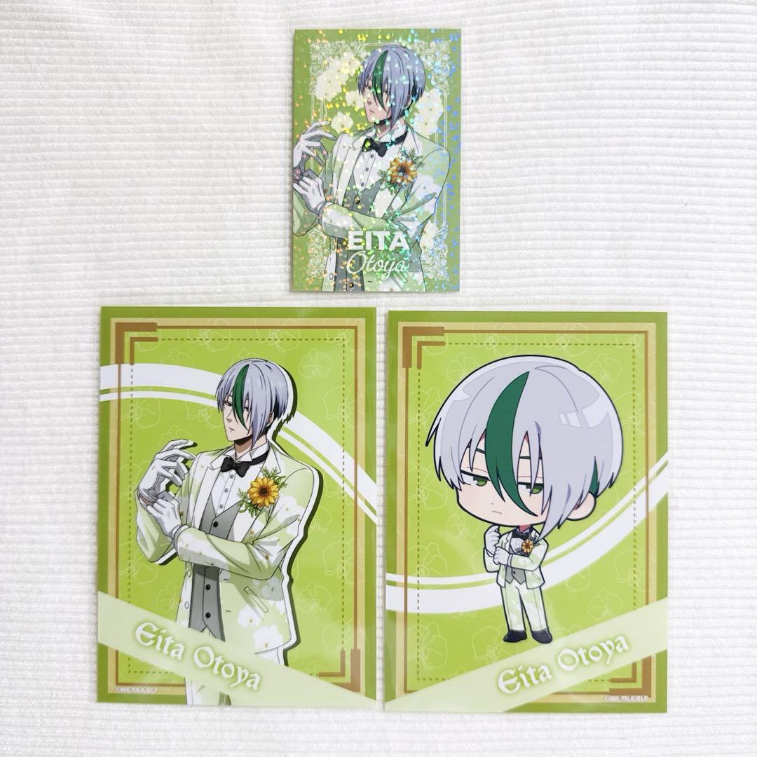 【SALE／55%OFF】 ブルーロック 3枚セット 乙夜影汰 フラワーガーデン スイパラ ピンズ・ピンバッジ・缶バッジ