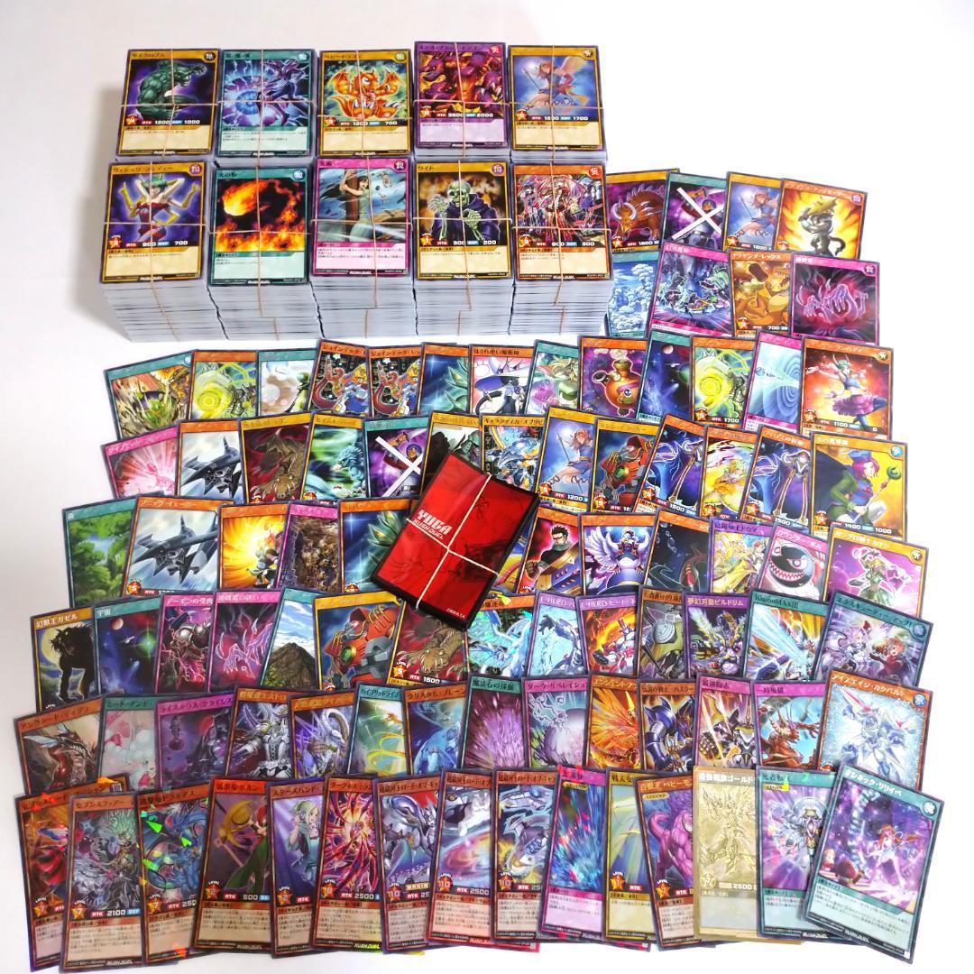新作からSALEアイテム等お得な商品満載 遊戯王 ラッシュデュエル 2000枚以上 まとめ売り スリーブあり 遊戯王ラッシュデュエル