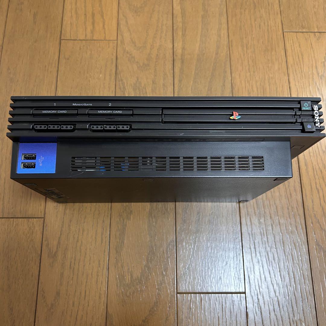 動作確認済 PS2本体 SCPH-50000 スケルトンブラック