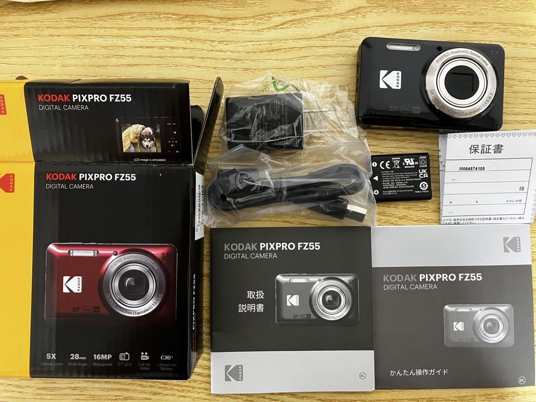 Kodak FZ55 ブラック⚠️腕帶なし