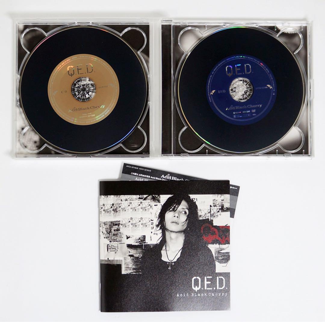 Acid Black Cherry Q.E.D. 2ndアルバム 3形態セット Acid Black Cherry Q.E.D. 2ndアルバム 3形態セット