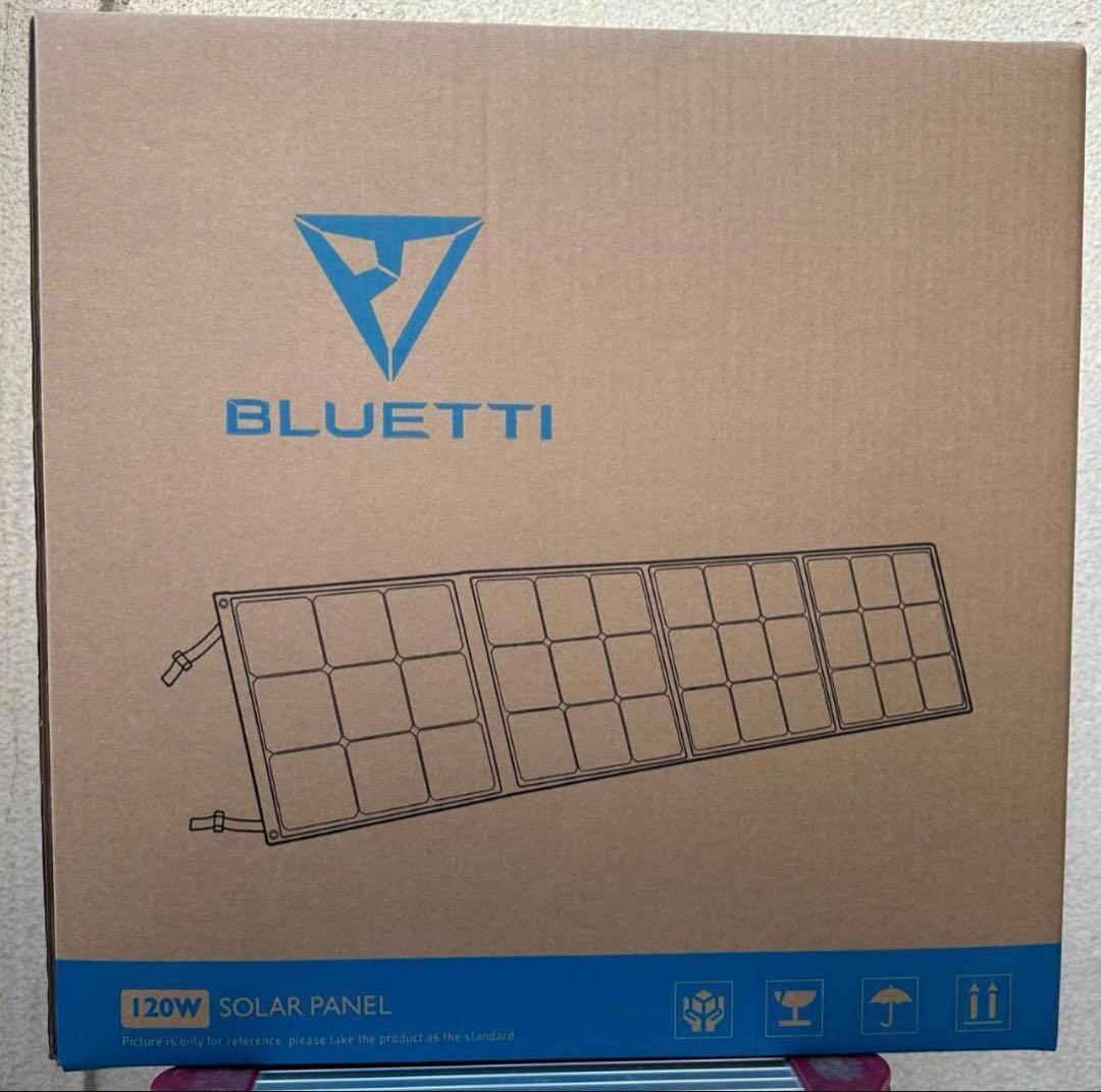 BLUETTI SP120ソーラーパネル 電源充電新品、♥