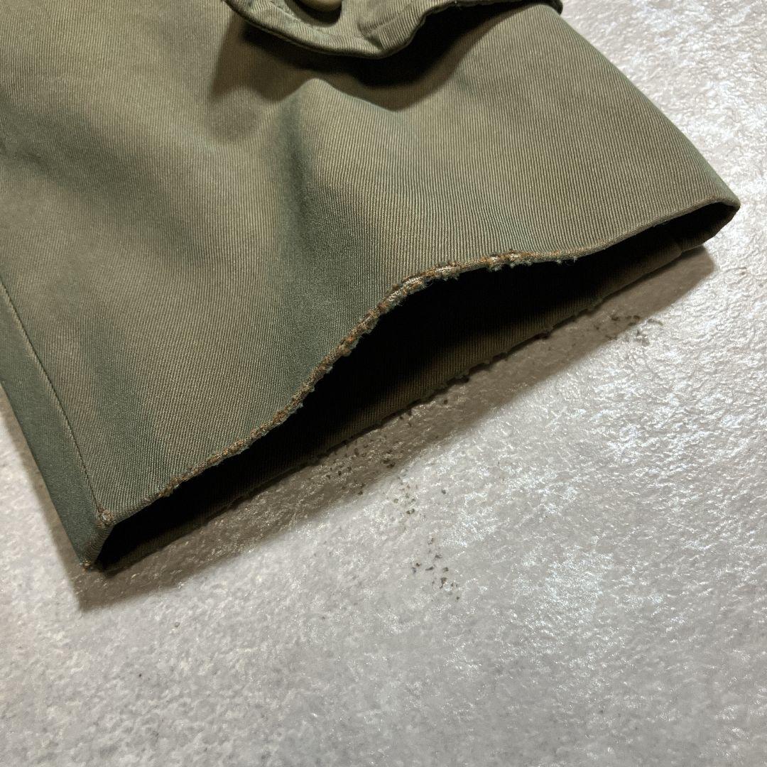 90s BURBERRY ステンカラーコート ヴィンテージ バーバリー 玉虫
