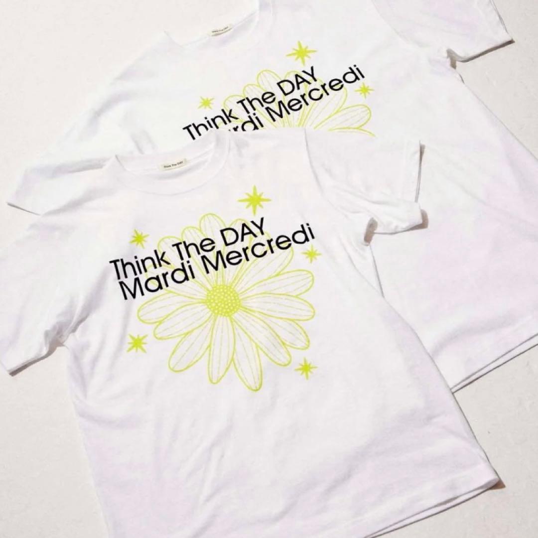 【MARDI MERCREDI×Think The DAY限定コラボ】Tシャツ
