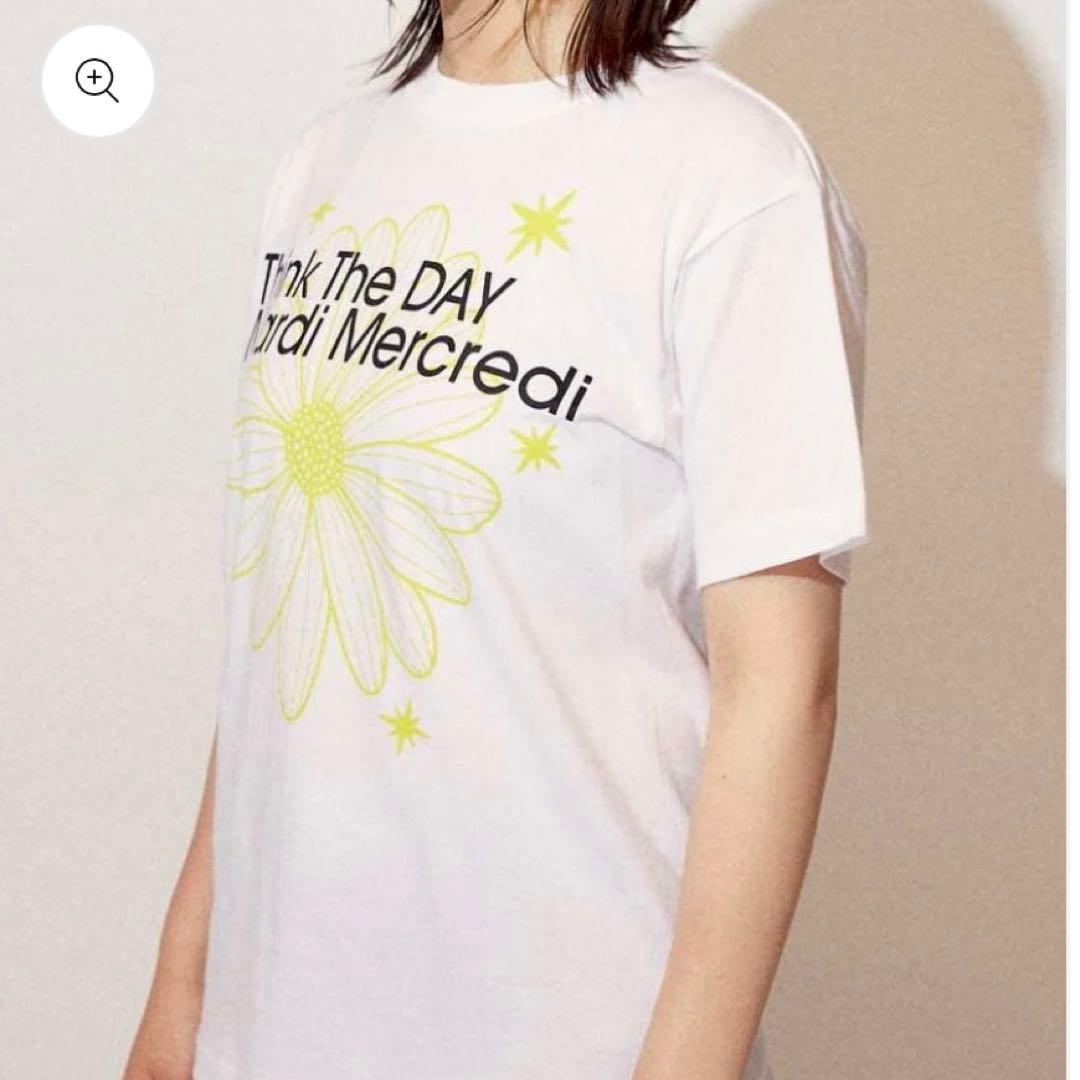 【MARDI MERCREDI×Think The DAY限定コラボ】Tシャツ