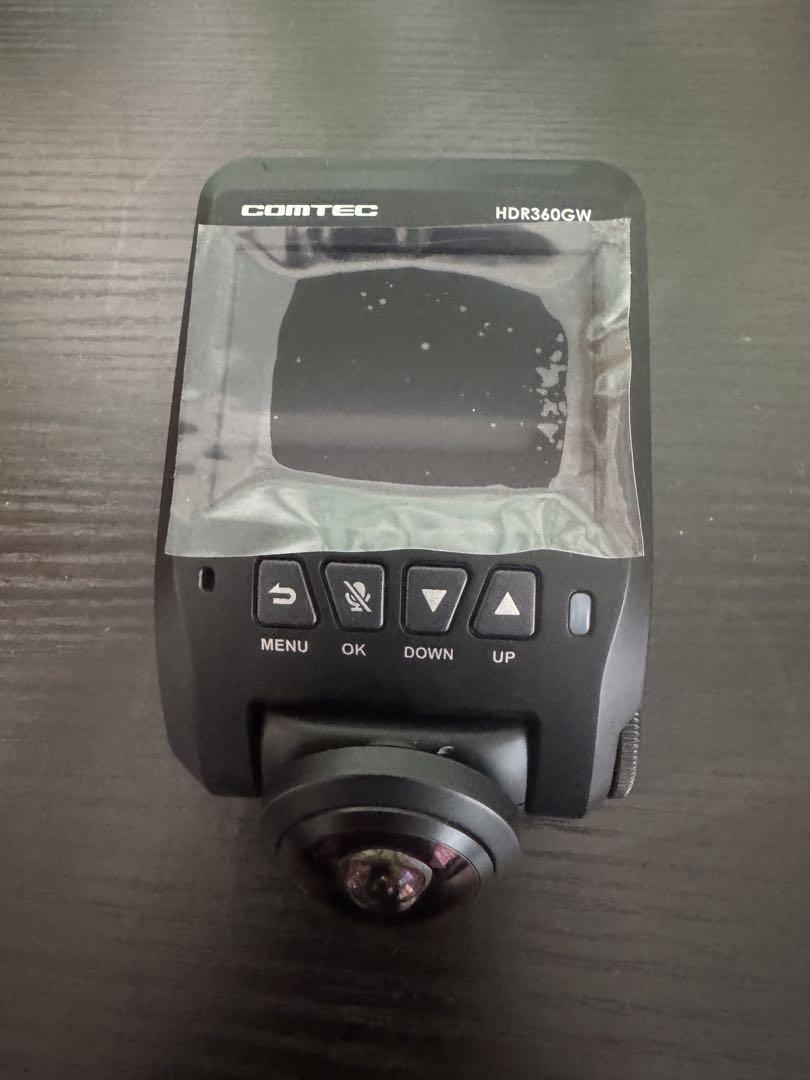 お*ち様 未開封新品★コムテック★HDR360GW 360度カメラ★HDROP- Amazon | コムテック 車用 ドライブレコーダー 360度全方位+
