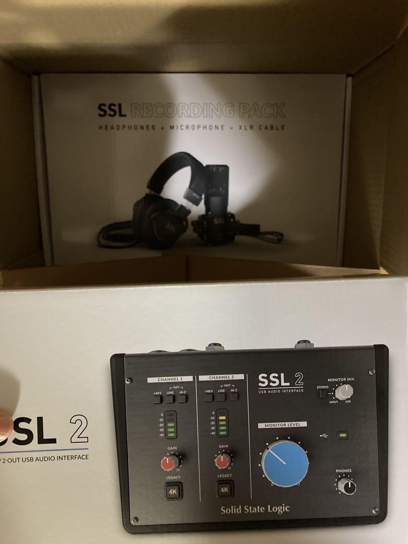 SSL ソリッドステートロジック インターフェースセット レコーディングパック