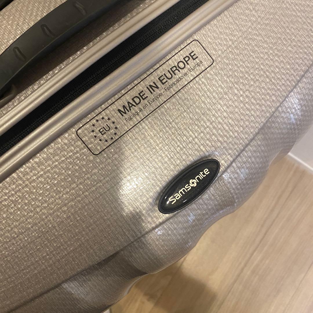 【極美品】サムソナイト コスモライト 94l パールホワイト 【極美品】サムソナイト コスモライト 94l パールホワイト